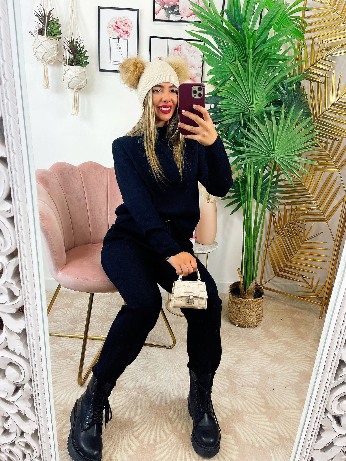 Completo maglia e pantalone Nero