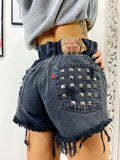 Short Levi’s Vintage con Borchie grigio