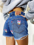 Short Levi’s Vintage con stampa Paperina senza strappi