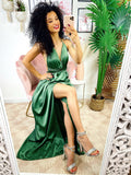 Dress Afrodite verde militare