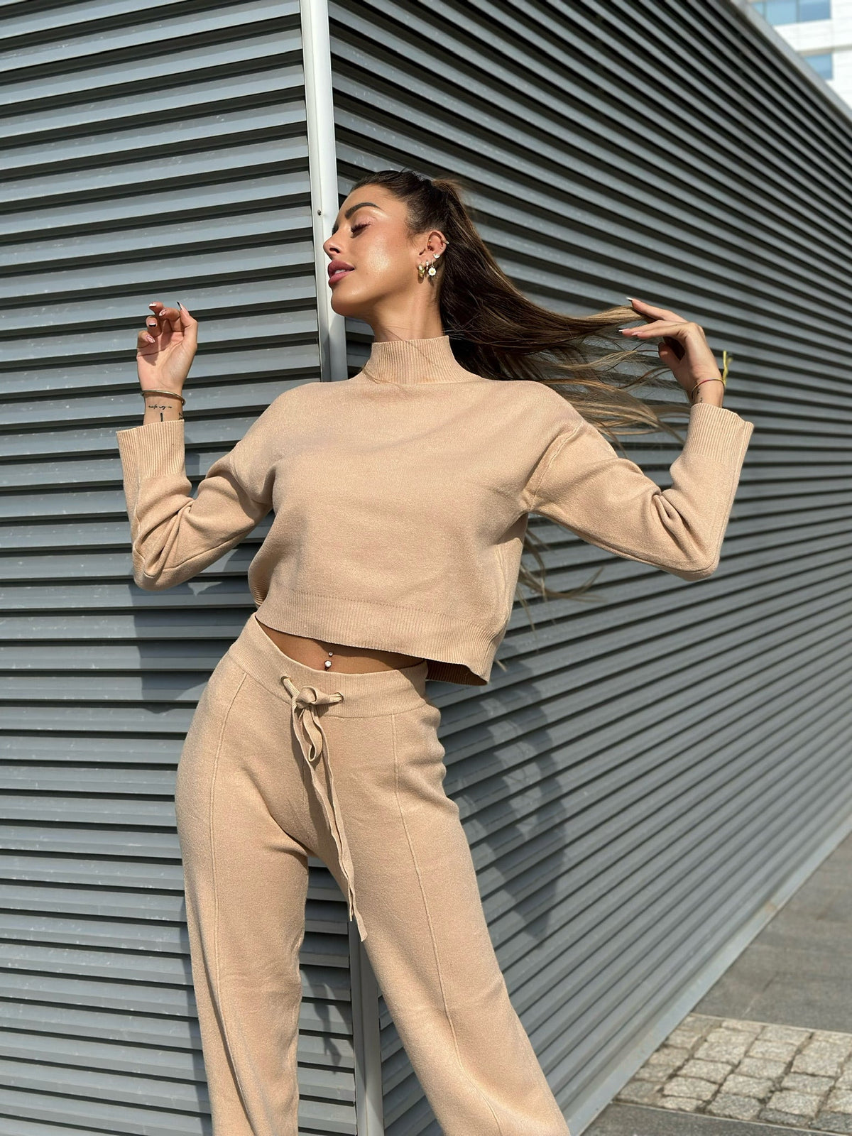 Completo Maglia e pantalone quality Camel