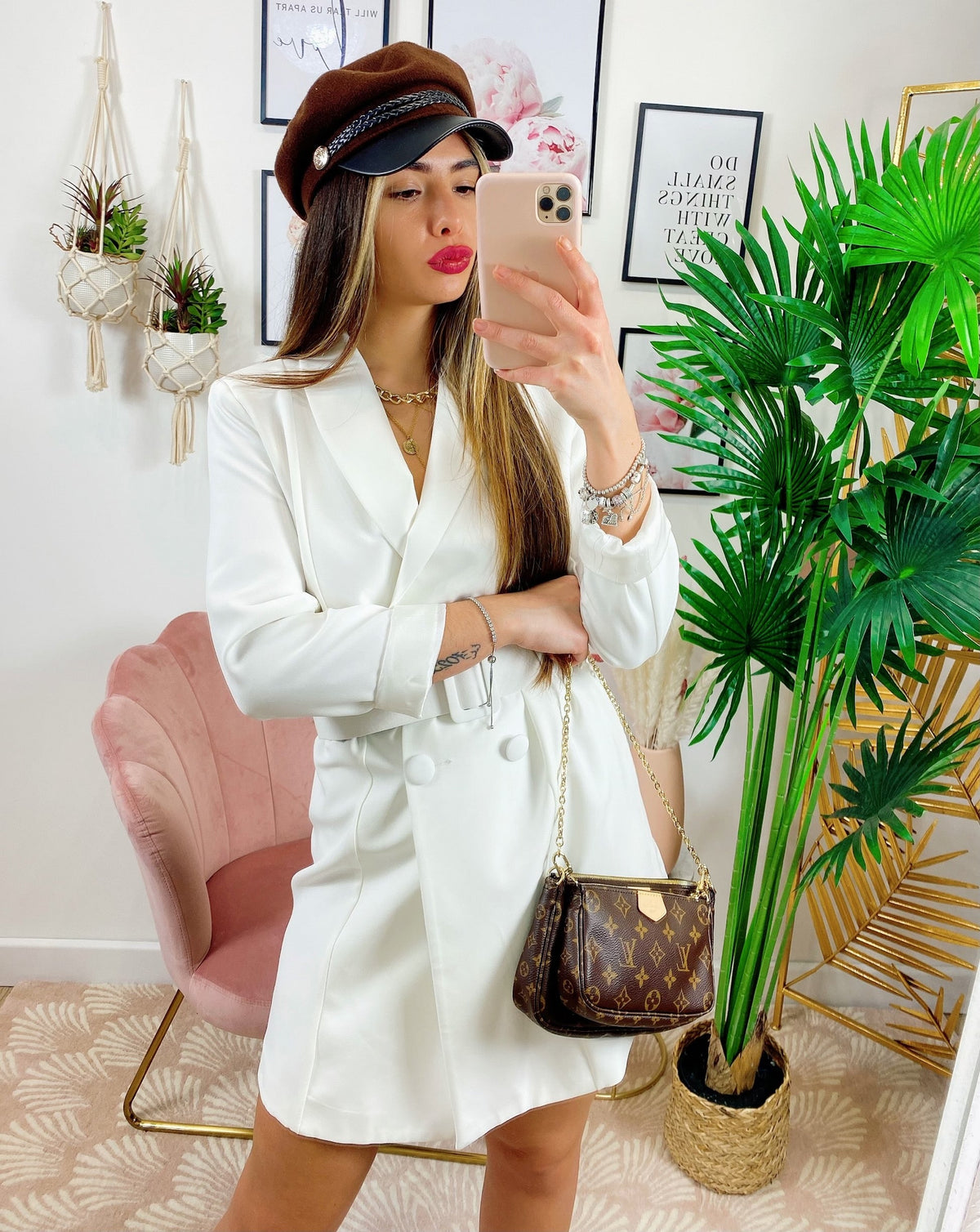 Abito Blazer Bianco