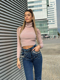 Maglioncino morbidissimo rosa