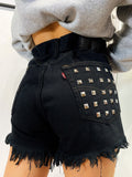 Short Levi’s Vintage con Borchie Nero