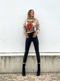 Maglione Teddy Soft Camel
