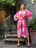 Body con kimono e cintura