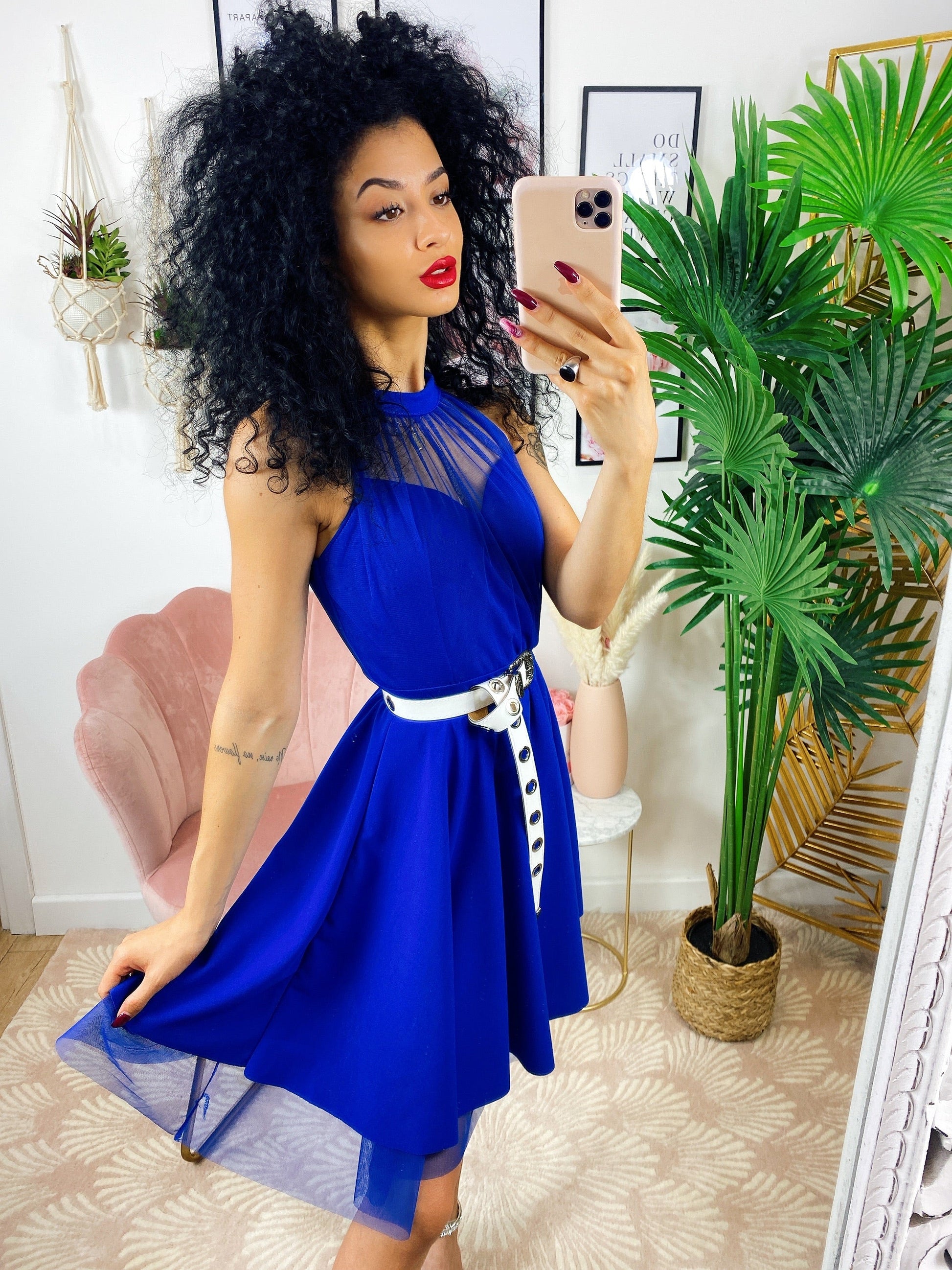 Abito principessa Summer Blu