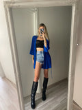 Top nero in pizzo