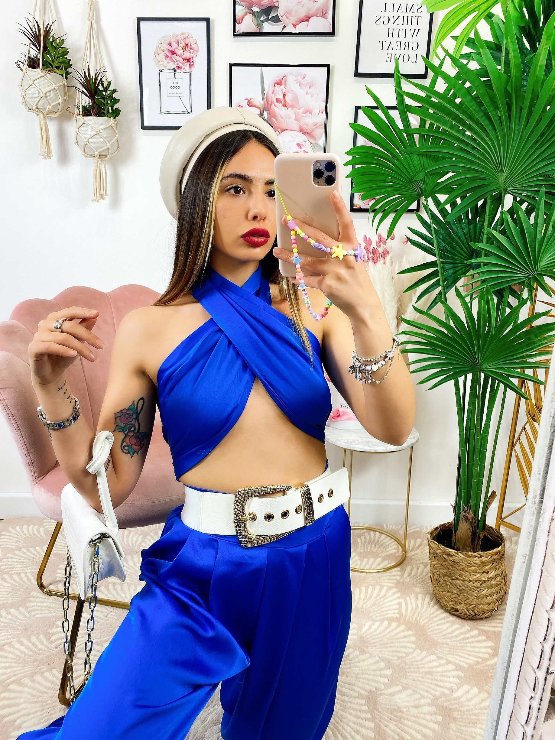 Completo influencer Pantalone e Top