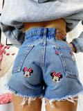 Short Levi’s Vintage con stampa topolina bagno medio chiaro