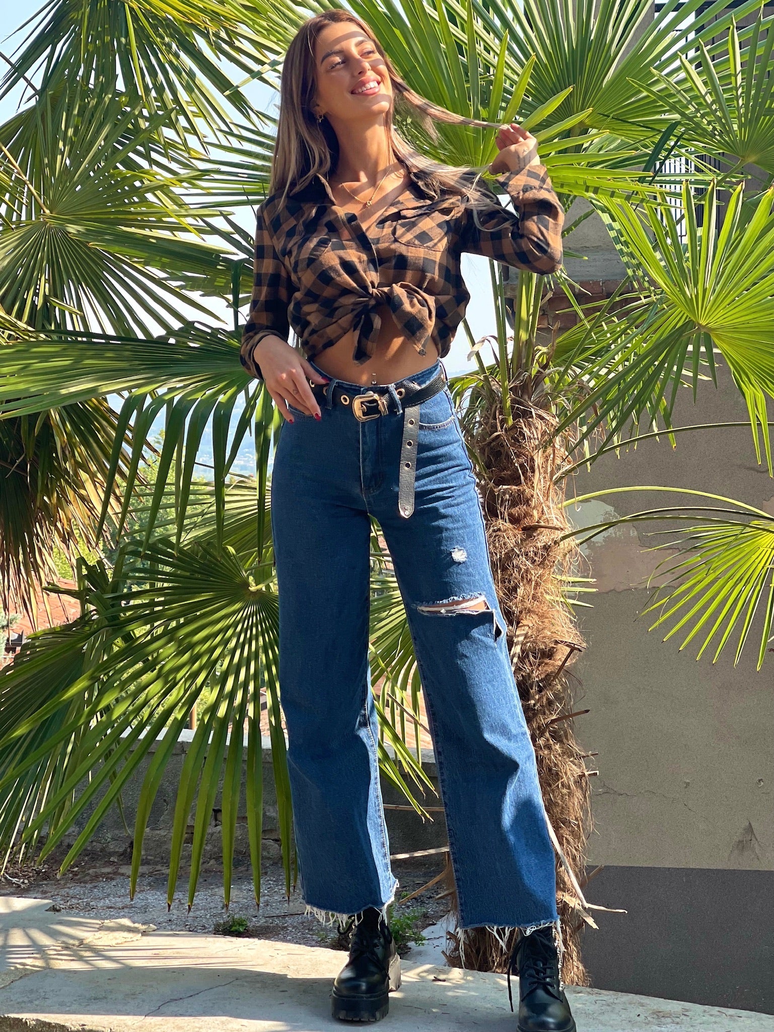 Jeans con strappi