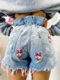 Short Levi’s Vintage con stampa Paperina bagno chiaro