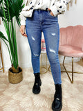Jeans easy con strappi