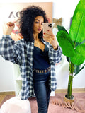 Maxi camicia tessuto leggero
