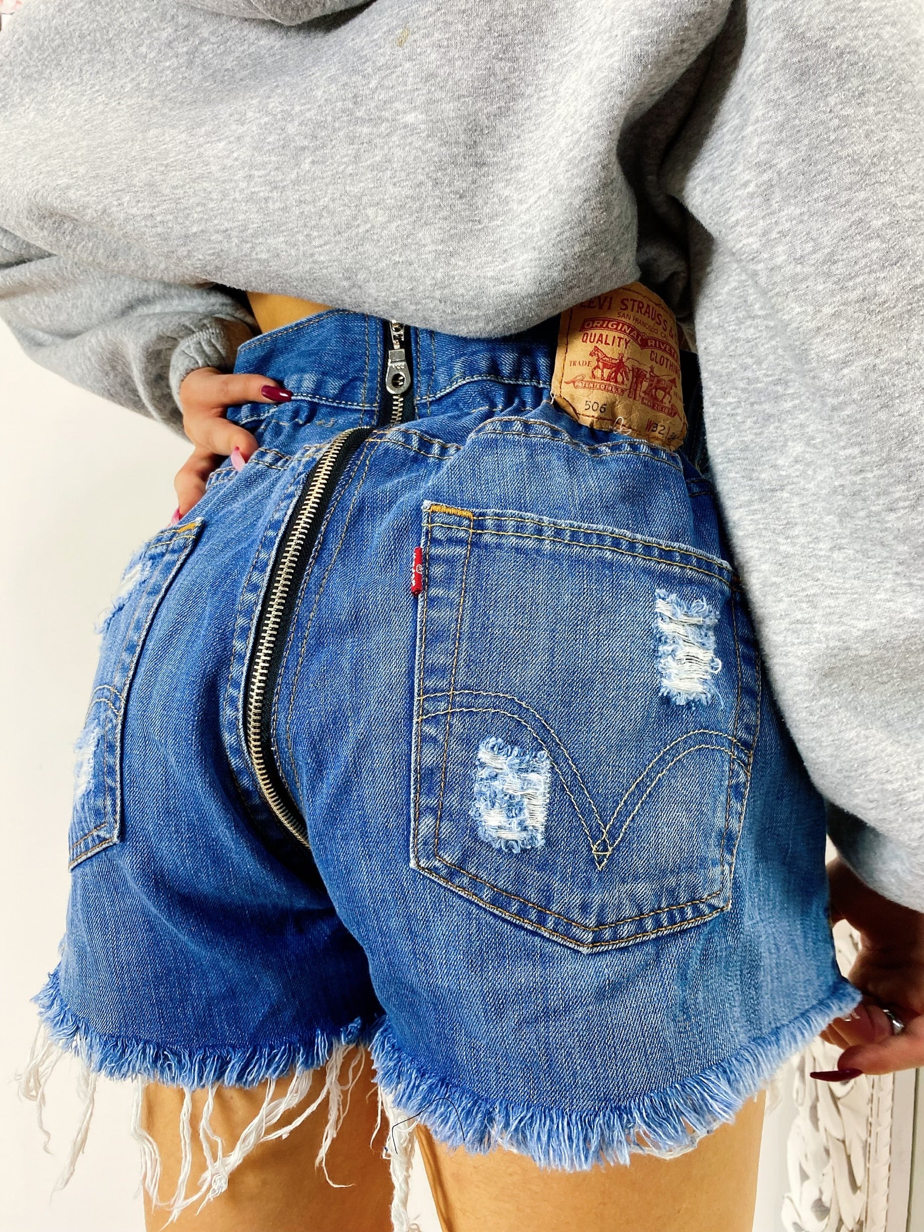 Levi’s Vintage bagno medio con zip posteriore