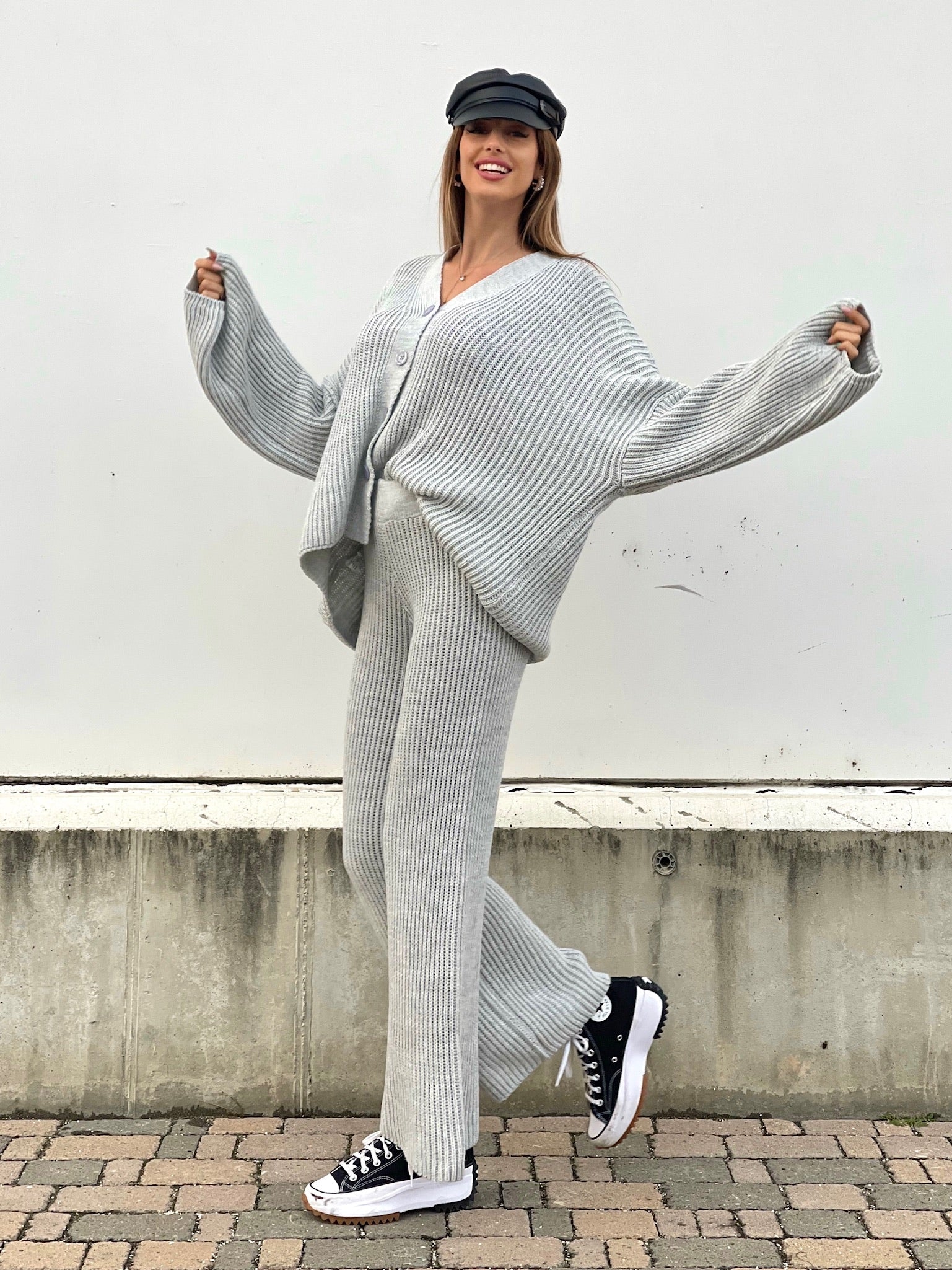 Completo Matchy grigio chiaro