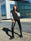 Leggins nero con zip