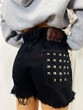 Short Levi’s Vintage con Borchie Nero