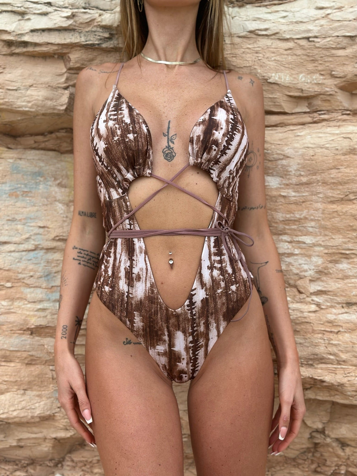Body intero choco Pink