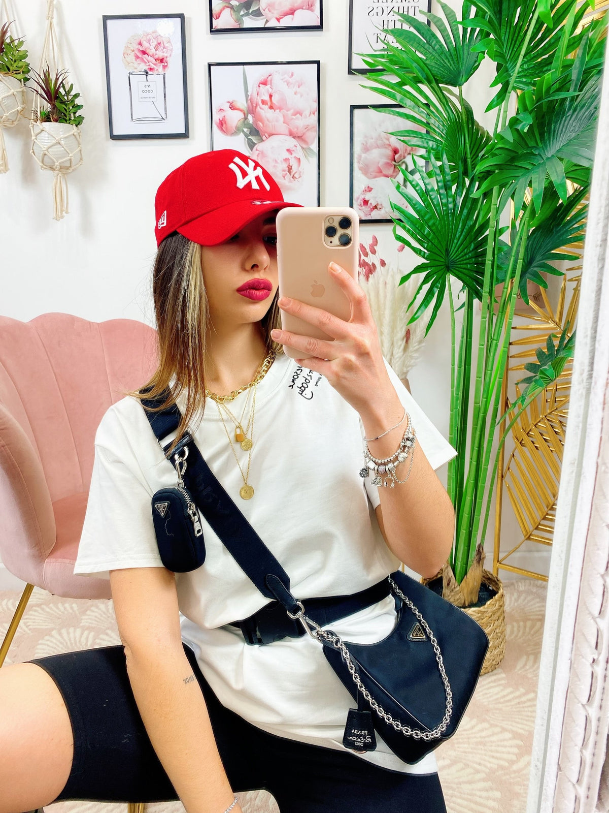 Completo sportivo con cintura Bianco