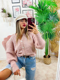 Maglione morbidissimo rosa