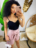Short con fiocco