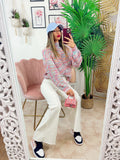 Maglione influencer dettaglio unicorno