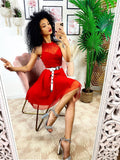 Abito principessa Summer rosso