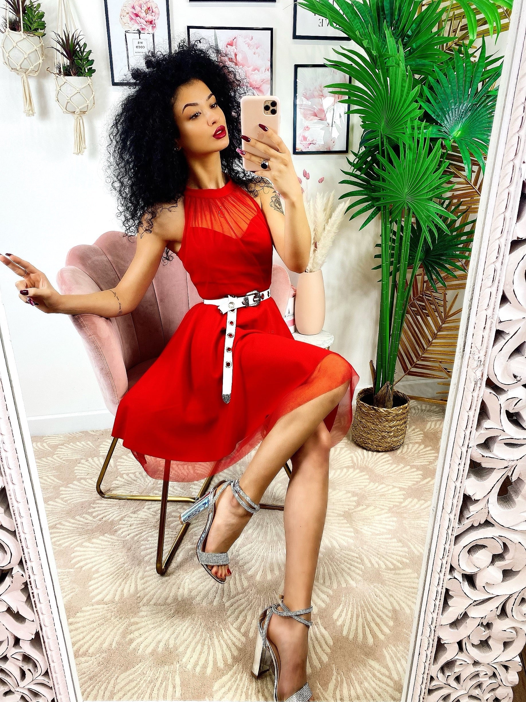 Abito principessa Summer rosso