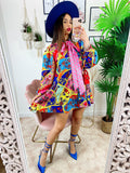 Maxi maglia Rainbow