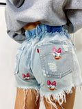 Short Levi’s Vintage con stampa Paperina bagno chiaro