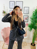 Completo Giacca e Pantalone a Zampa alta qualità