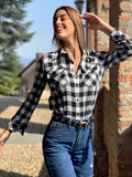Camicia a quadri Black & White