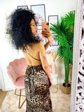 Dress Afrodite stampa leopardata