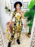 Completo Maglia e Pantalone etnico base Nera