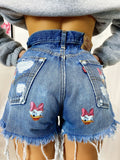 Short Levi’s Vintage con stampa Paperina bagno medio