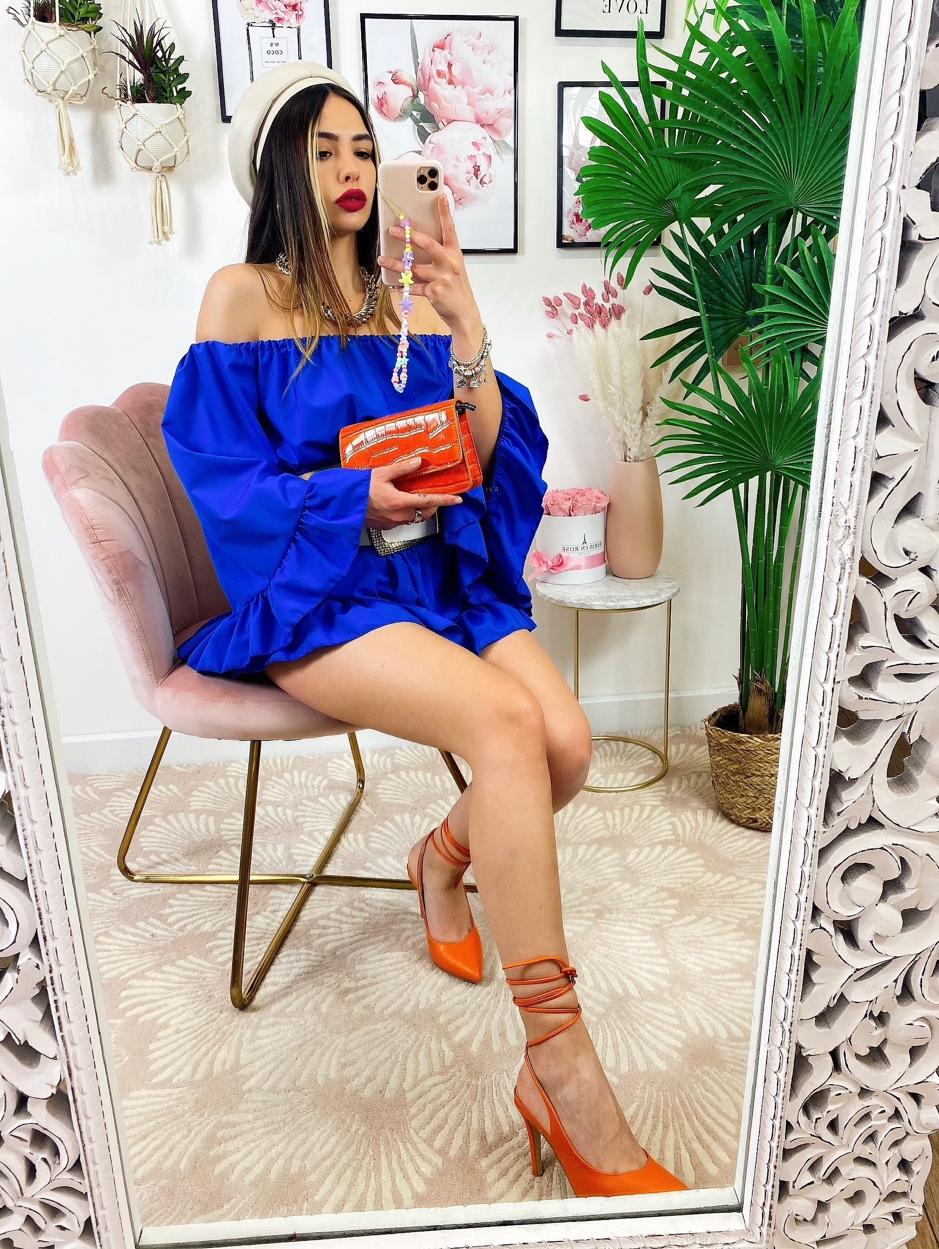 Completo due pezzi Blu