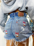 Short Levi’s Vintage con stampa Paperina medio chiaro