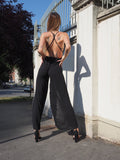Tutina con incroci nera