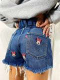 Short Levi’s Vintage bagno scuro con stampe