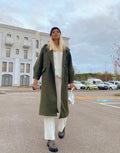 Cappotto verde militare