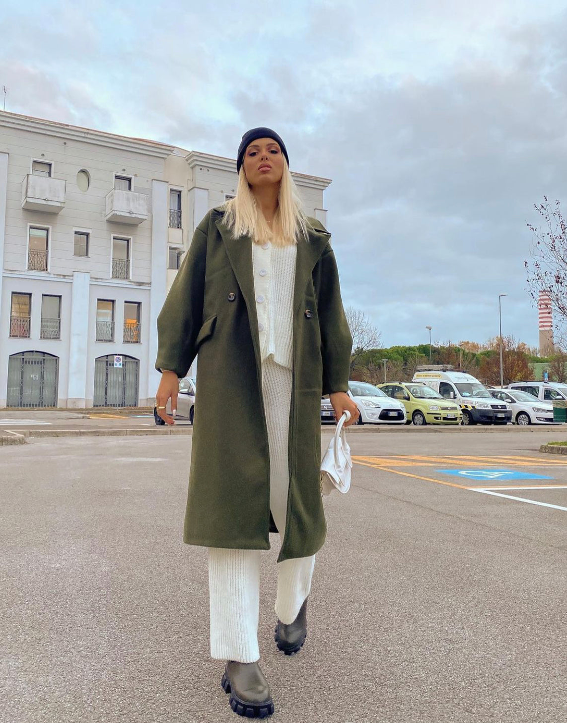 Cappotto verde militare