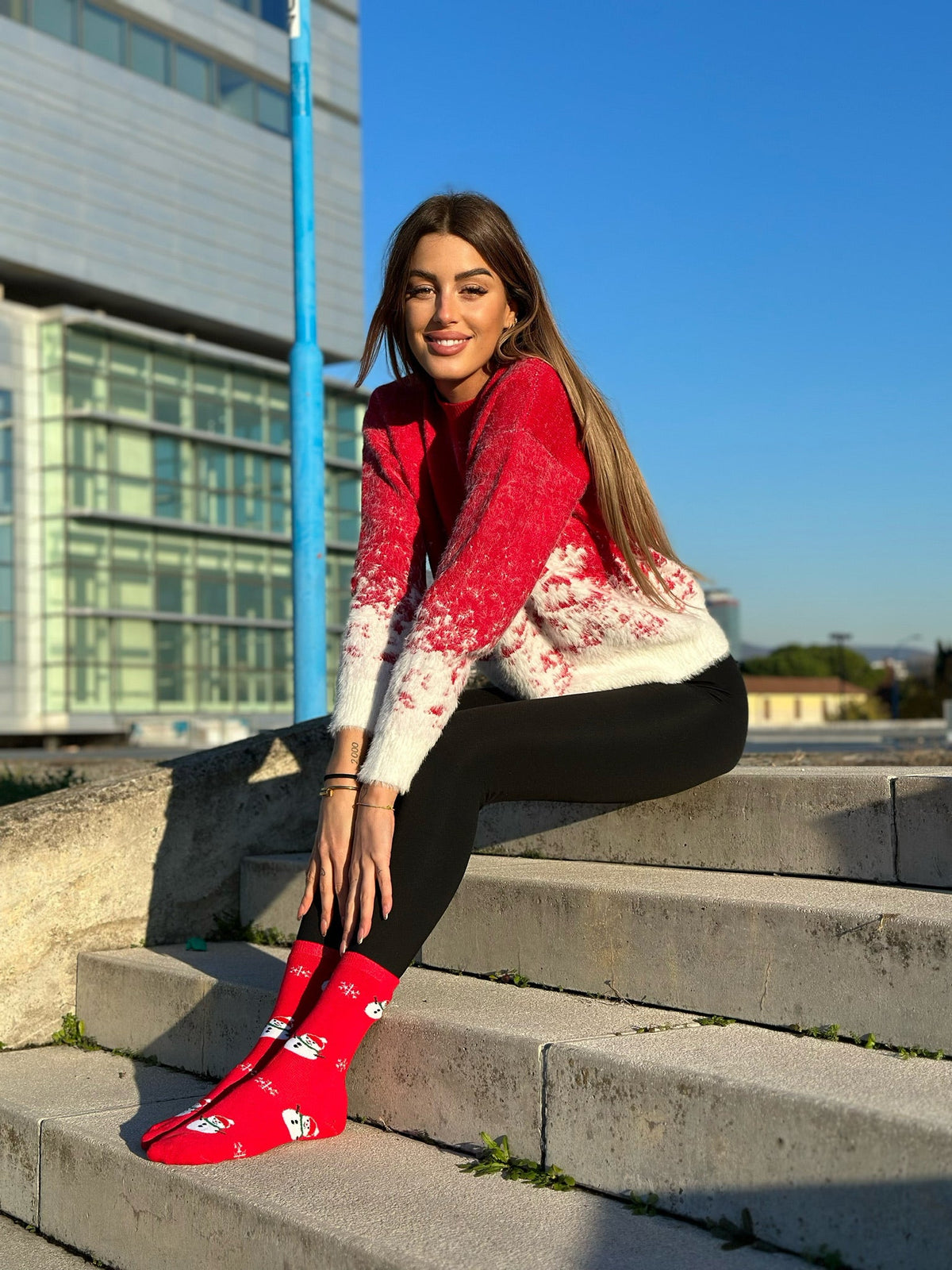 Calze natalizie antiscivolo