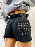 Short Levi’s Vintage con Borchie Nero