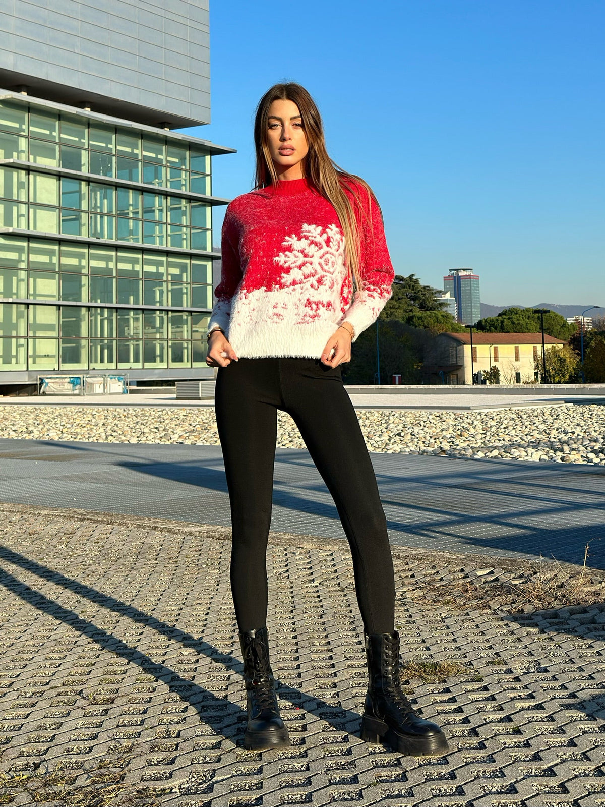 Leggins termico nero