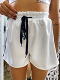 Short sportivo con righe