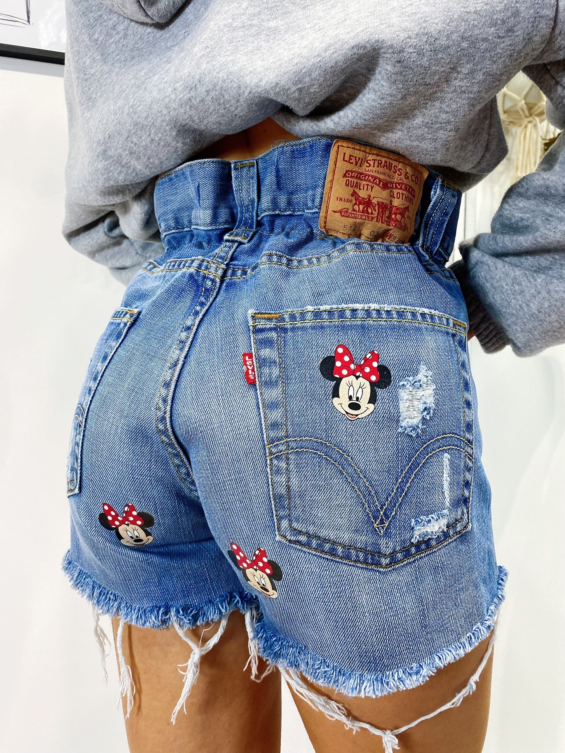 Short Levi’s Vintage stampa topolina