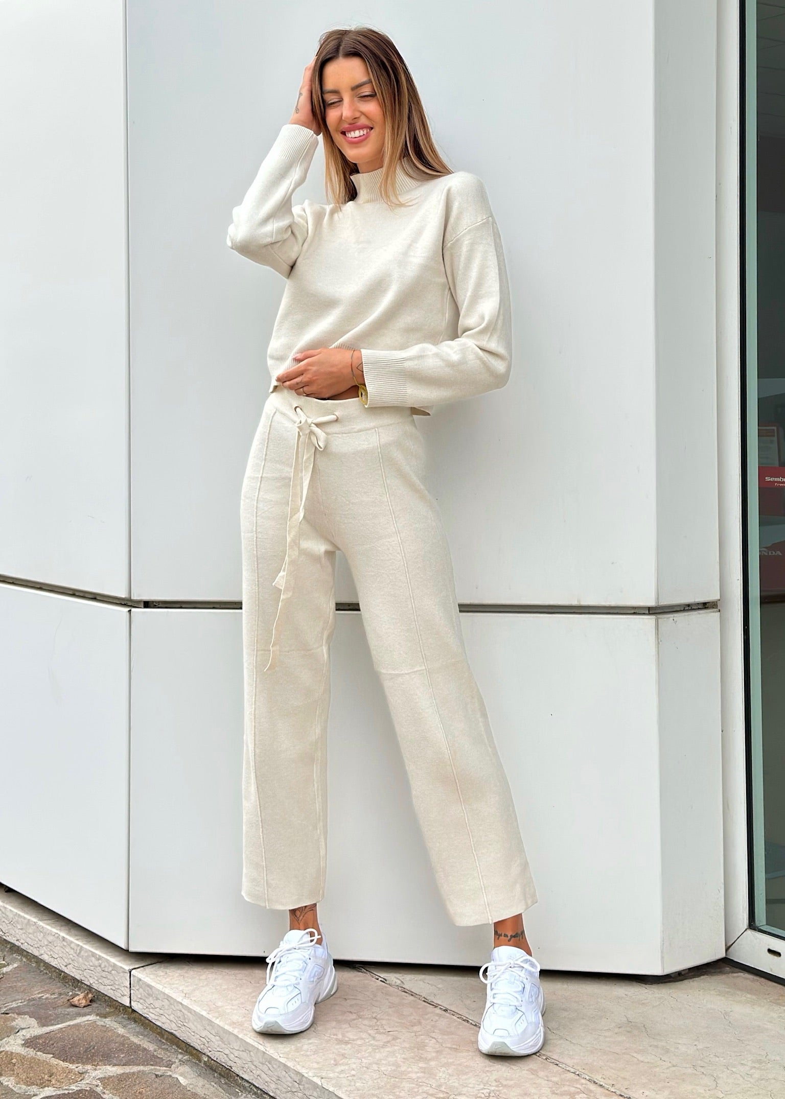 Completo Maglia e pantalone quality beige