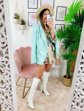 Blazer in ecopelle Tiffany