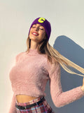 Cappello viola con C